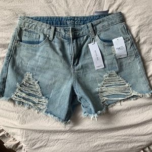 NWT Denim shorts - size 8